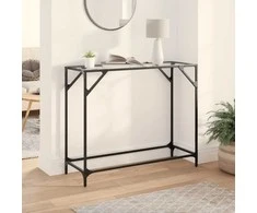 Konsolinis staliukas, 98x35x81cm, plienas