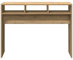 Konsolinis staliukas, artisano ąžuolo, 105x30x80cm, mediena