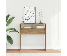 Konsolinis staliukas, artisano ąžuolo,78x30x80cm, mediena