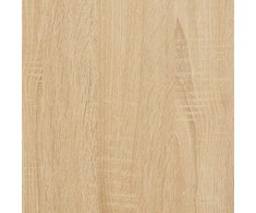 Konsolinis staliukas, ąžuolo, 100x22,5x75cm, apdirbta mediena