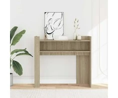 Konsolinis staliukas, ąžuolo, 100x35x90cm, apdirbta mediena
