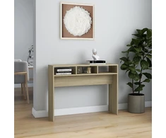 Konsolinis staliukas, ąžuolo, 105x30x80cm, apdirbta mediena