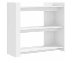 Konsolinis staliukas, baltas, 100x35x90cm, apdirbta mediena