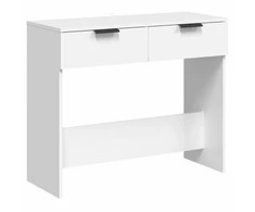 Konsolinis staliukas, baltas, 90x36x75cm, apdirbta mediena