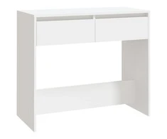 Konsolinis staliukas, baltos spalvos, 89x41x76,5cm, plienas