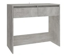 Konsolinis staliukas, betono, 89x41x76,5cm, apdirbta mediena