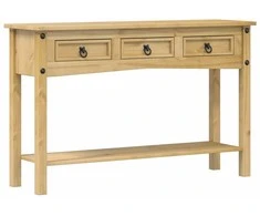 Konsolinis staliukas „Corona“, 114x34,5x73 cm, pušies masyvas