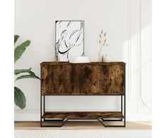Konsolinis staliukas, dūminio ąžuolo, 100x35x74,5cm, mediena