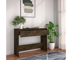 Konsolinis staliukas, dūminio ąžuolo, 100x35x76,5cm, mediena