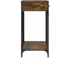 Konsolinis staliukas, dūminio ąžuolo, 100x39x78,5cm, mediena