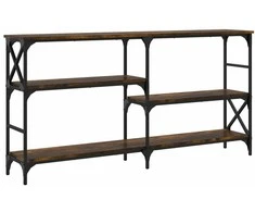 Konsolinis staliukas, dūminio ąžuolo, 150x29x76,5cm, mediena