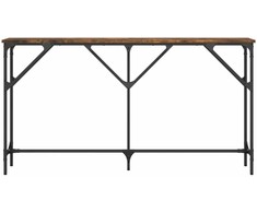 Konsolinis staliukas, dūminis ąžuolo, 140x23x75cm, mediena
