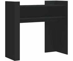 Konsolinis staliukas, juodas, 100x35x90cm, apdirbta mediena