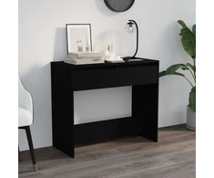 Konsolinis staliukas, juodos spalvos, 89x41x76,5cm, plienas