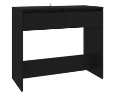 Konsolinis staliukas, juodos spalvos, 89x41x76,5cm, plienas