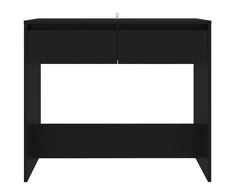 Konsolinis staliukas, juodos spalvos, 89x41x76,5cm, plienas