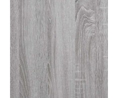 Konsolinis staliukas, pilkas ąžuolo, 140x23x75cm, mediena