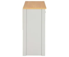 Konsolinis staliukas, pilkos spalvos, 97x35x76cm