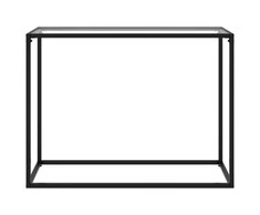 Konsolinis staliukas, skaidrus, 100x35x75cm, grūdintas stiklas