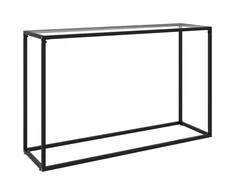 Konsolinis staliukas, skaidrus, 120x35x75cm, grūdintas stiklas