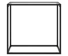 Konsolinis staliukas, skaidrus, 80x35x75cm, grūdintas stiklas
