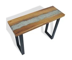 Konsolinis staliukas, tikmedis, 100x35x75 cm