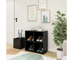 Koridoriaus spintelė batams, pilka, 105x35,5x70cm, mediena
