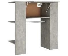 Koridoriaus spintelė, betono pilka, 97,5x37x99cm, mediena