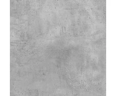 Kosmetinis staliukas ir taburetė, betono pilki, 60x40x113,5cm