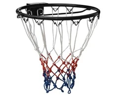 Krepšinio lankas, juodos spalvos, 39cm, plienas