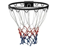 Krepšinio lankas, juodos spalvos, 39cm, plienas