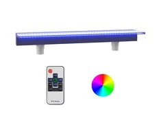 Krioklys su įvairių spalvų LED lemputėmis, 108cm, akrilas