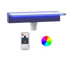 Krioklys su įvairių spalvų LED lemputėmis, 45cm, akrilas