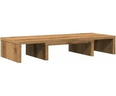 Laikiklis Monitoriaus stovas, artisano ąžuolo, 60x24x10,5cm, mediena