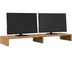 Laikiklis Monitoriaus stovas, artisano ąžuolo, 100x27x10cm, mediena