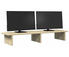 Laikiklis Monitoriaus stovas, ąžuolo, 100x27x15cm, apdirbta mediena