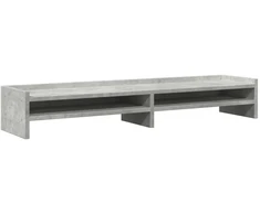 Laikiklis Monitoriaus stovas, betono, 100x24x16cm, apdirbta mediena