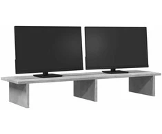 Laikiklis Monitoriaus stovas, betono, 100x27x15cm, apdirbta mediena