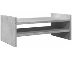 Laikiklis Monitoriaus stovas, betono, 50x27x20cm, apdirbta mediena
