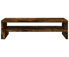 Laikiklis Monitoriaus stovas, dūminio ąžuolo, 54x22x15cm, mediena