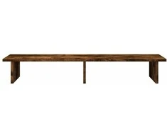 Laikiklis Monitoriaus stovas, dūminio ąžuolo, 100x27x15cm, mediena