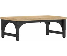 Laikiklis Monitoriaus stovas, sonoma ąžuolo, 37x23x14cm, apdirbta mediena