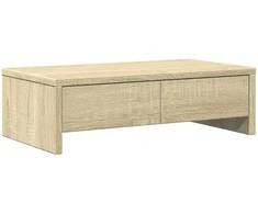 Laikiklis Monitoriaus stovas su stalčiais, ąžuolo, 50x27x15cm, mediena