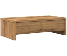 Laikiklis Monitoriaus stovas su stalčiais, artisano, 50x27x15cm, mediena