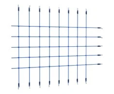 Laipiojimo tinklas, 200x150cm, mėlynas