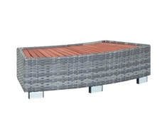 Laiptelis Spa baseinui, 92x45x25cm, poliratanas