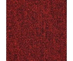 Laiptų kilimėliai, 10vnt., tamsiai raudonos spalvos, 56x17x3cm
