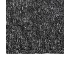 Neslystantys laiptų kilimėliai, 15vnt., antracito, 60x25cm