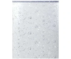 Langų plėvelė, 45x500cm, PVC, matinė, gėlių raštas
