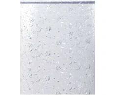 Langų plėvelė, 90x500cm, PVC, matinė, gėlių raštas